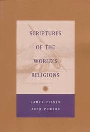 Tapa de Scriptures of the world's religions
