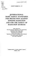 Tapa de International Basic Safety Standards for Protection Against Ionizing Radiation (Safety Series)