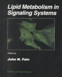 Tapa de Lipid metabolism in signaling systems