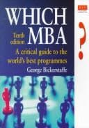 Tapa de Which MBA?