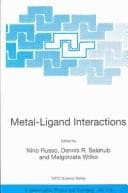 Tapa de Metal-Ligand Interactions Molecular-, Nano-, Micro-systems in Complex Environments (NATO Science Series II: Mathematics, Physics and Chemistry)