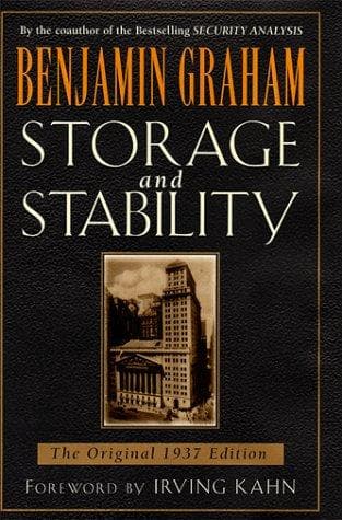 Tapa de Storage and Stability