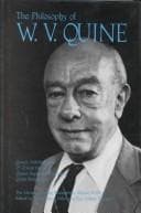 Tapa de The Philosophy of W.V. Quine