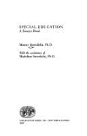 Tapa de Special education