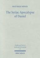 Tapa de The Syriac Apocalypse of Daniel