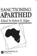 Tapa de Sanctioning apartheid