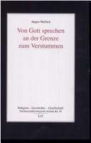 Tapa de Von Gott sprechen an der Grenze zum Verstummen