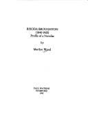 Tapa de Rhoda Broughton