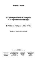 Tapa de La politique culturelle française et la diplomatie de la langue