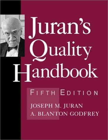 Tapa de Juran's Quality Handbook