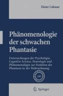 Tapa de Phänomenologie der schwachen Phantasie