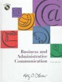 Tapa de Business and administrative communication