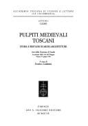 Tapa de Pulpiti medievali toscani