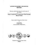 Tapa de Living economic and social history