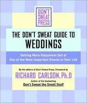 Tapa de The don't sweat guide for weddings