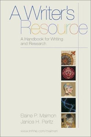 Tapa de A Writer's Resource