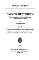 Tapa de Carmen historicum