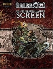 Tapa de Deluxe Eberron Dungeon Master's Screen