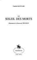 Tapa de Le soleil des morts
