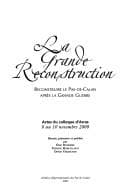 Tapa de La grande reconstruction