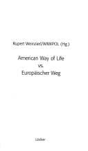 Tapa de American way of life vs. europäischer Weg