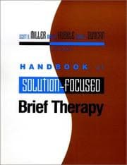 Tapa de Handbook of solution-focused brief therapy