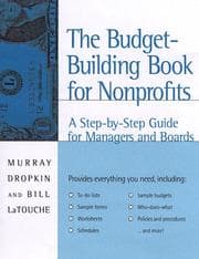 Tapa de The Budget-Building Book for Nonprofits