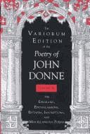 Tapa de The Variorum Edition of the Poetry of John Donne, Vol. 8