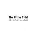 Tapa de The Hilter trial before the People's Court in Munich
