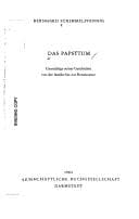 Tapa de Das Papsttum
