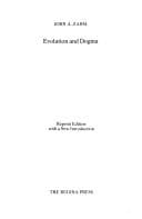 Tapa de Evolution and dogma