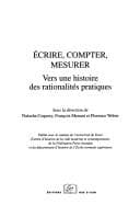 Tapa de Écrire, compter, mesurer