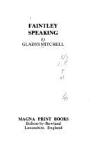 Tapa de Faintley speaking