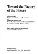 Tapa de Toward the factory of the future