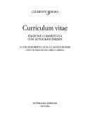 Tapa de Curriculum vitae