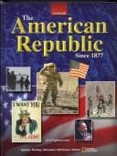 Tapa de The American republic since 1877