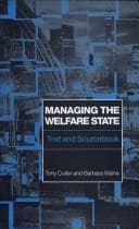Tapa de Managing the welfare state
