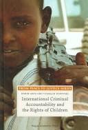Tapa de International criminal accountability and the rights of children