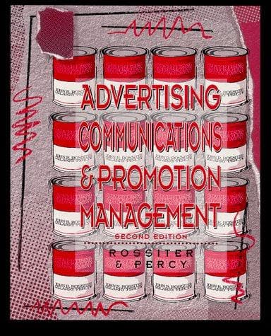 Tapa de Advertising communications & promotion management