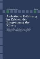 Tapa de Ästhetische Erfahrung im Zeichen der Entgrenzung der Künste