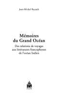 Tapa de Mémoires du Grand Océan