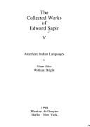 Tapa de The Collected Works of Edward Sapir
