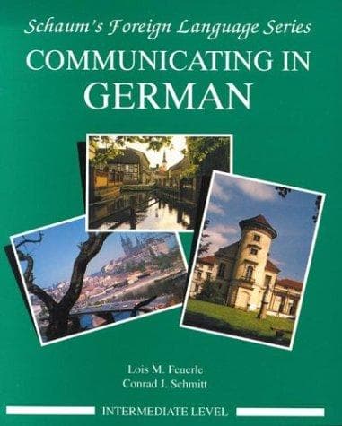Tapa de Communicating in German