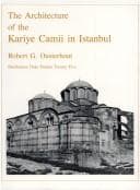 Tapa de The architecture of the Kariye Camii in Istanbul