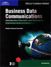 Tapa de Business Data Communications Introductory Concepts and Techniques