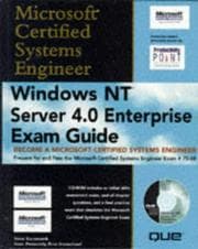 Tapa de Windows NT Server 4.0 Enterprise Exam guide