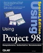 Tapa de Using Microsoft Project 98