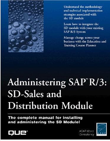 Tapa de Administering SAP R/3