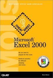 Tapa de Microsoft Excel 2000