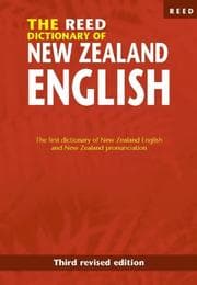 Tapa de The Reed Dictionary of New Zealand English: The First Dictionary of New Zealand English and New Zealand Pronunciation